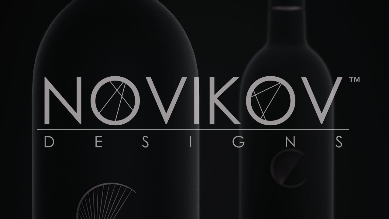 Novikov Designs - Collectors Wine Range Bottle Design