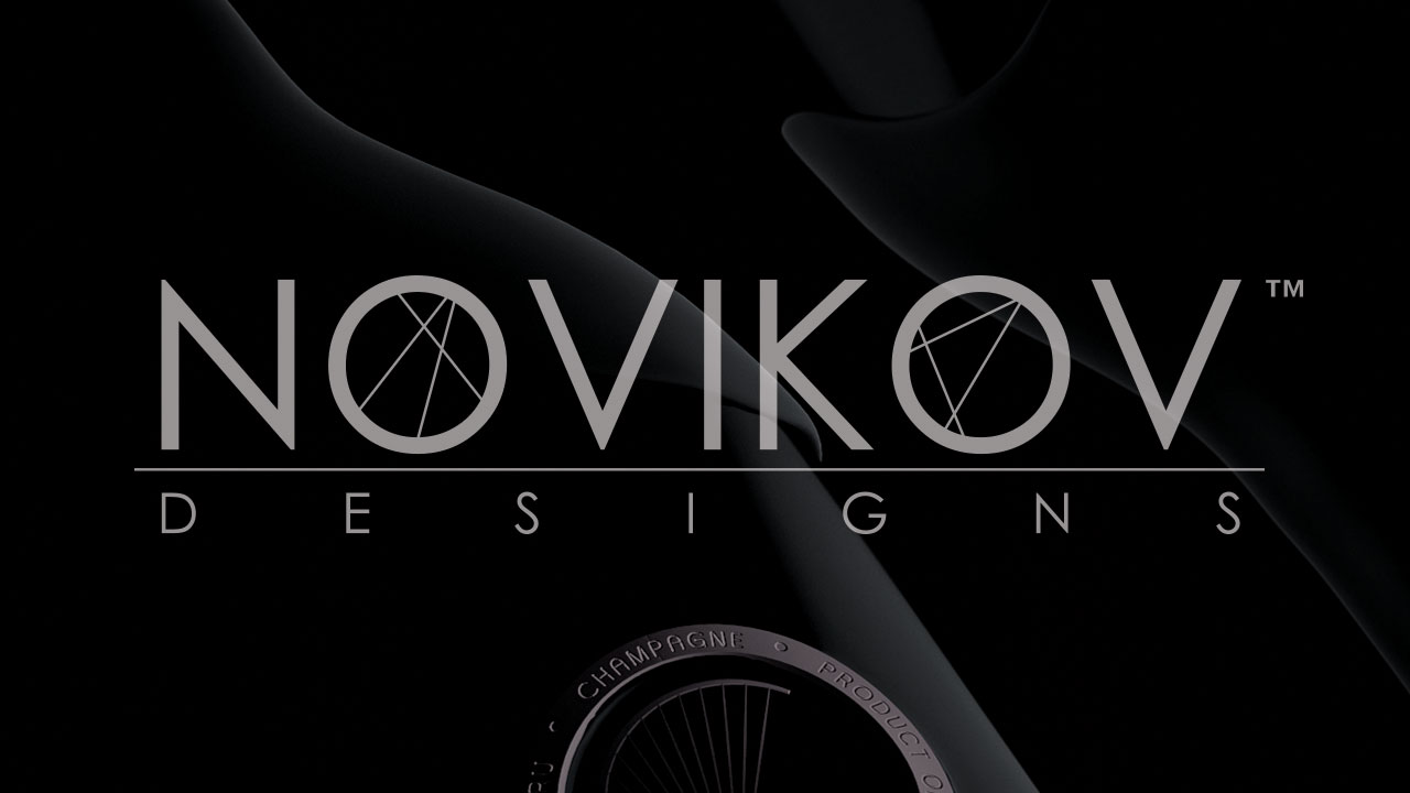 Novikov Designs - Limited Champagne Range Bottle Design